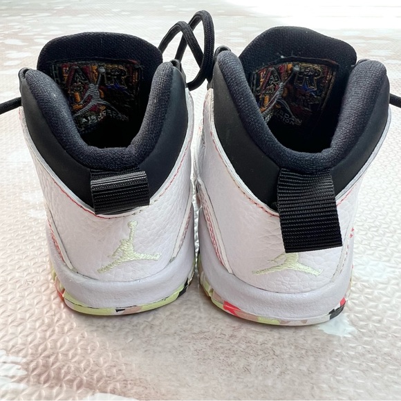 Nike Air Jordan Retro 10 Sneaker Ember Glow Size 4C - Picture 3 of 7